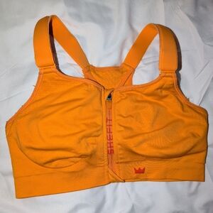 She Fit Orange Sports Bra